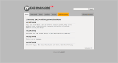 Desktop Screenshot of evebash.org